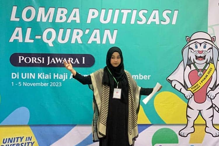 Mahasiswa Humaniora UIN Malang Raih Perunggu Lomba Puitisasi Al-Qur'an Tingkat Nasional
