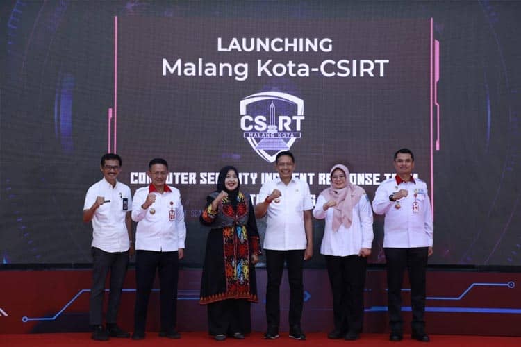 Awasi Keamanan Siber dari Sistem Elektronik, Malangkota-CSIRT Resmi di Launching