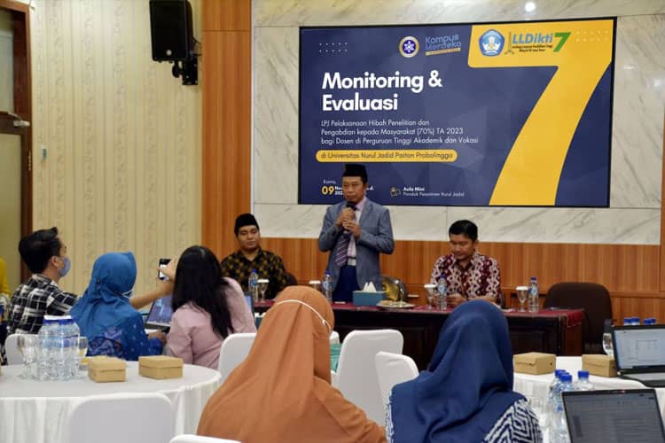 Monev LLDIKTI VII, Rektor UNUJA Ajak Perguruan Tinggi Tapal Kuda Maju Bersama