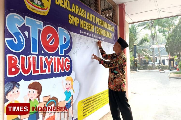 Deklarasi Anti Bullying, Cara SMPN 1 Borobudur Magelang Ciptakan Iklim Sekolah Aman