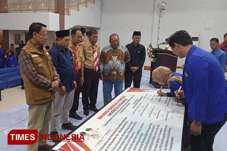 Tingkatkan Partisipasi Pemilih Pemula, Kesbangpol Majalengka Gelar Pendidikan Politik bagi Mahasiswa