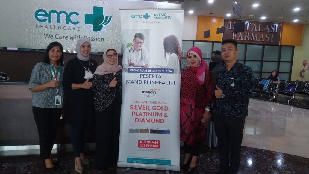 Komitmen RS EMC Alam Sutera dan Mandiri Inhealth Wujudkan Layanan Kesehatan Optimal