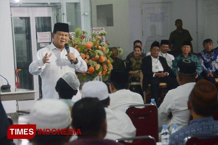 Prabowo Temui Kiai Kampung se-Indonesia di Malang, Bahas Program Sejahterakan Rakyat