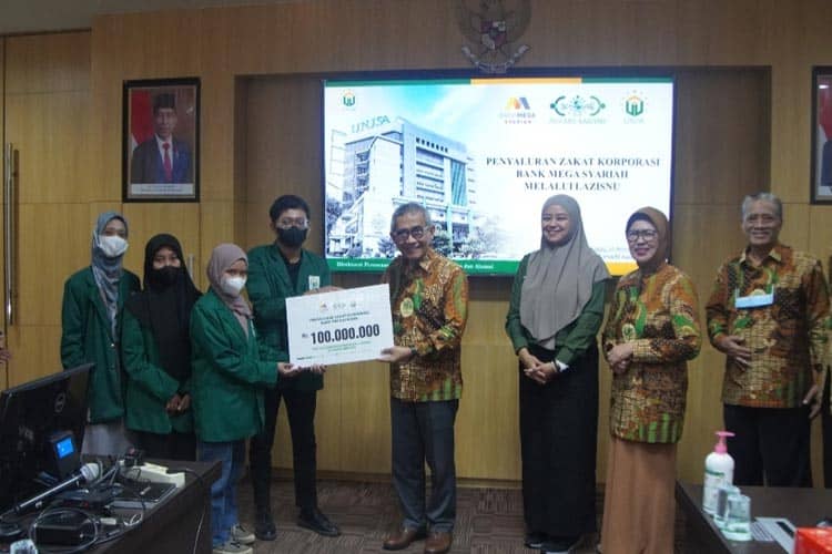 Unusa Terima Zakat Korporasi dari Bank Mega Syariah