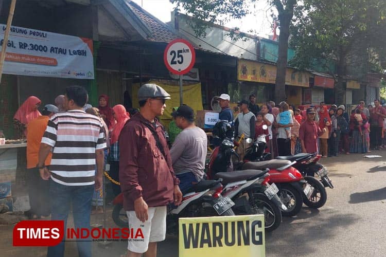 Berjalan 15 Bulan, Kini Warung Jumat Berkah di Kota Probolinggo Jadi Favorit