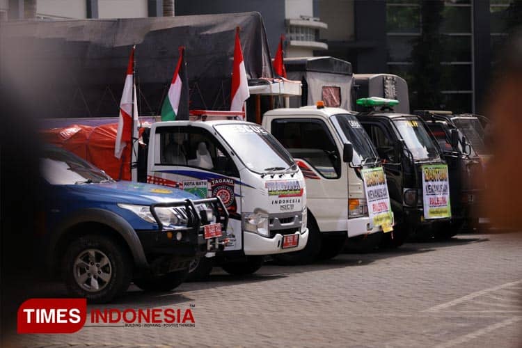 Pemkot Baru Kirim Obat-obatan dan Uang Rp113 Juta Bagi Warga Palestina