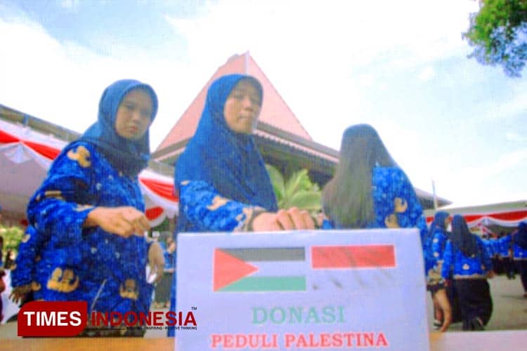 HUT ke-52 Korpri, Bupati Ponorogo Ajak ASN Berdonasi untuk Palestina