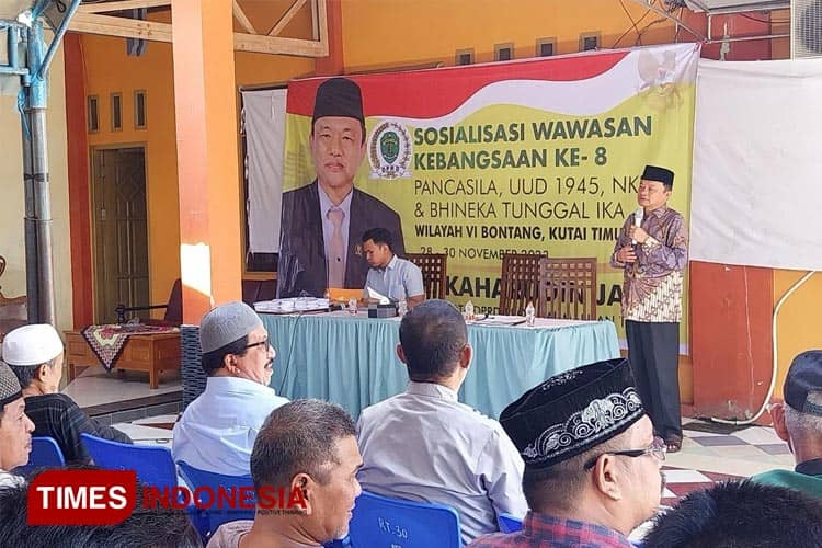 Gelar Sosialisasi Kebangsaan, Kaharudi Jafar Ajak Millenial Ketahui Pentingnya Kebangsaan