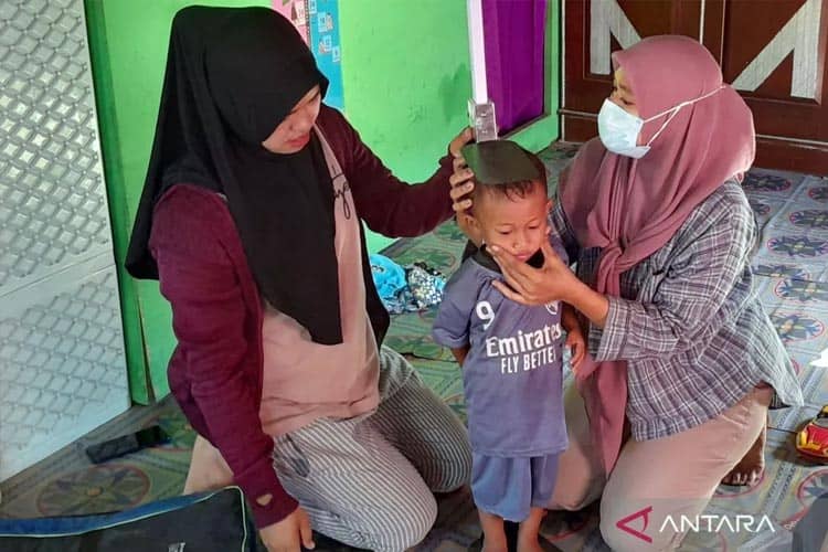 INFO GRAFIS: Angka Keluarga Berisiko Stunting 2023 Turun