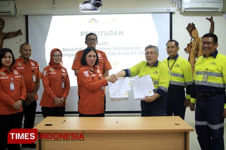 PT BSI Kembali Sabet Sertifikat Emas Pengamanan Obvitnas