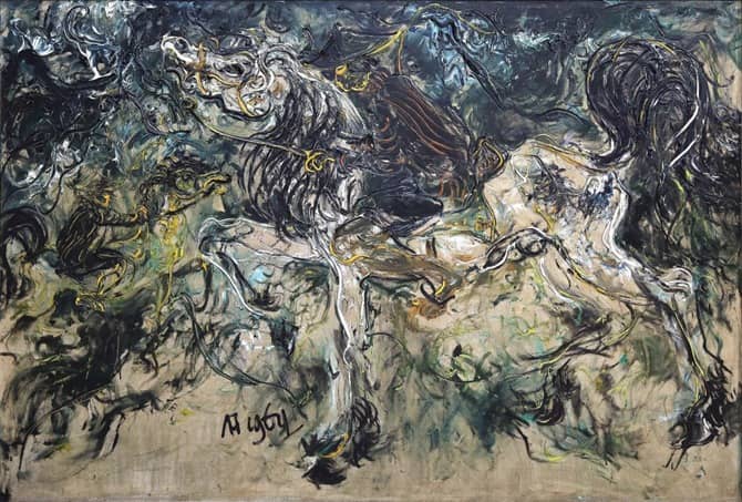 Global Auction Lelang Banyak Karya Seni Lukis dan Patung Seniman Ternama
