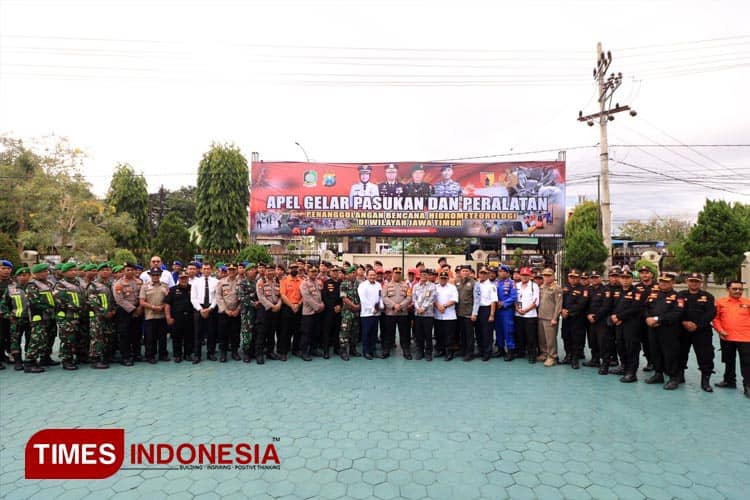 Polresta Banyuwangi Beri Ketenangan dari Ancaman Bencana Musim Penghujan