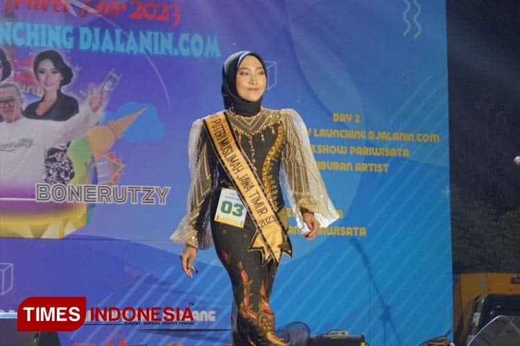 Finalis Puteri Muslimah Jatim 2023 Ajak Pemuda-Pemudi Madiun Peduli Sesama