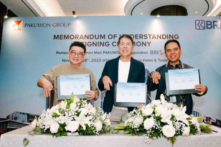 Perkuat Kerja Sama Bisnis, BRI-Pakuwon Group Teken MoU Aplikasi Smart Billing