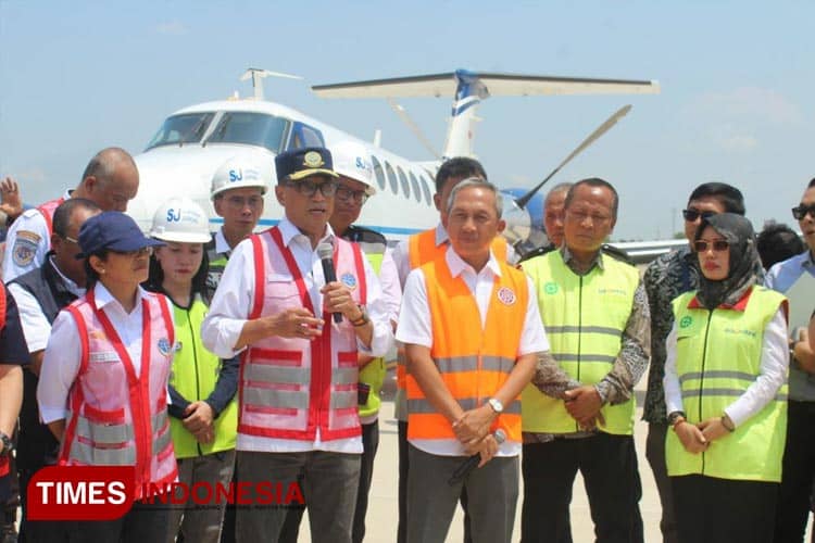 Menhub RI Jelaskan Tahapan Sebelum Bandara Dhoho Kediri Beroperasi