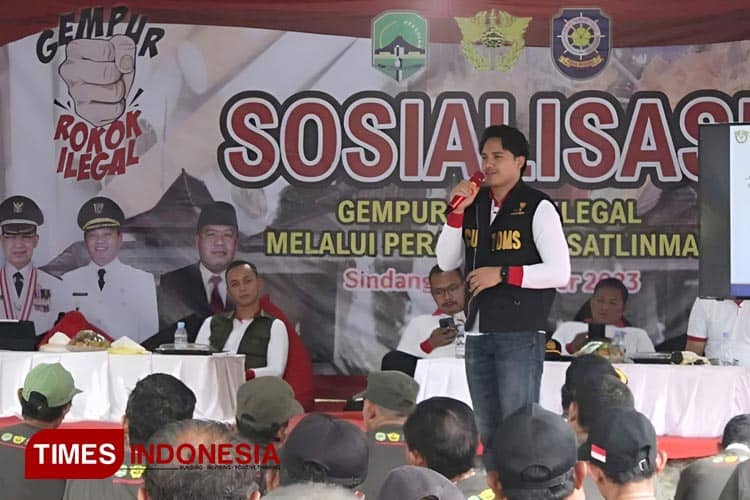Gempur Rokok Ilegal, Satlinmas Majalengka Perkuat Peran Sosialisasi
