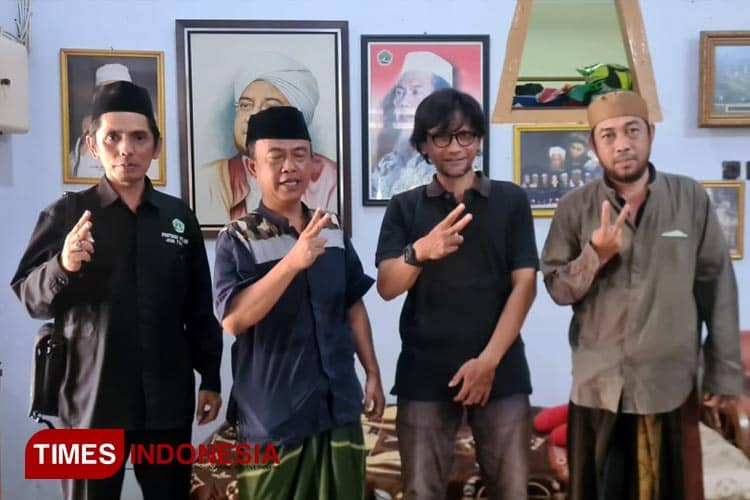 Pandawa Lima Tim Pemenangan Prabowo-Gibran Minta Dukungan di Ponpes Lirboyo