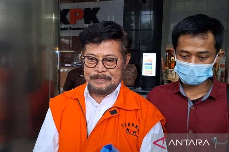 INFO GRAFIS: Menteri dan Pejabat yang Tersangkut Korupsi di Tahun 2023