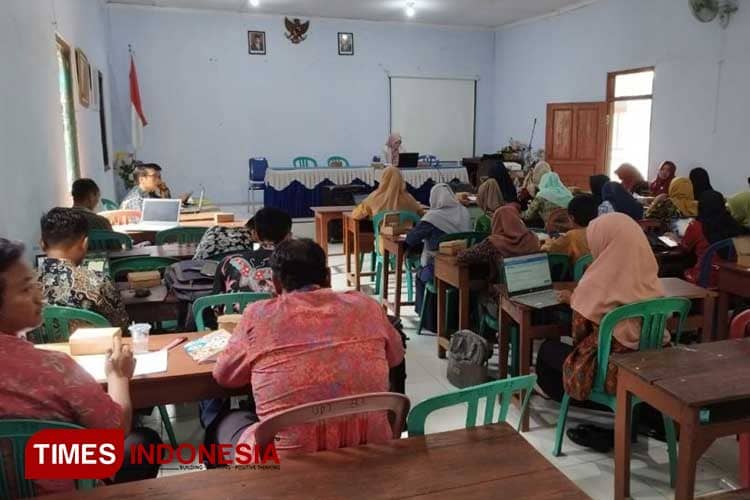 KKG Kelas IV Korwil Saradan bersama Dosen UNIPMA Optimalkan Platform Merdeka Mengajar