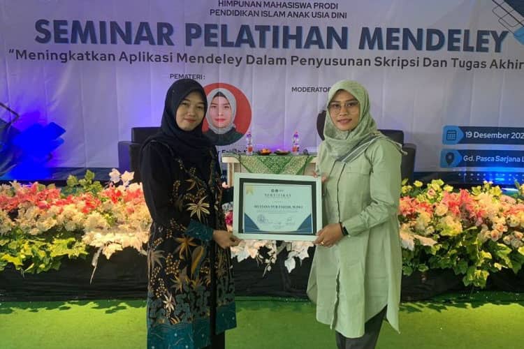 Tingkatkan Publikasi, HMP PIAUD Unisla selenggarakan Pelatihan Mendeley