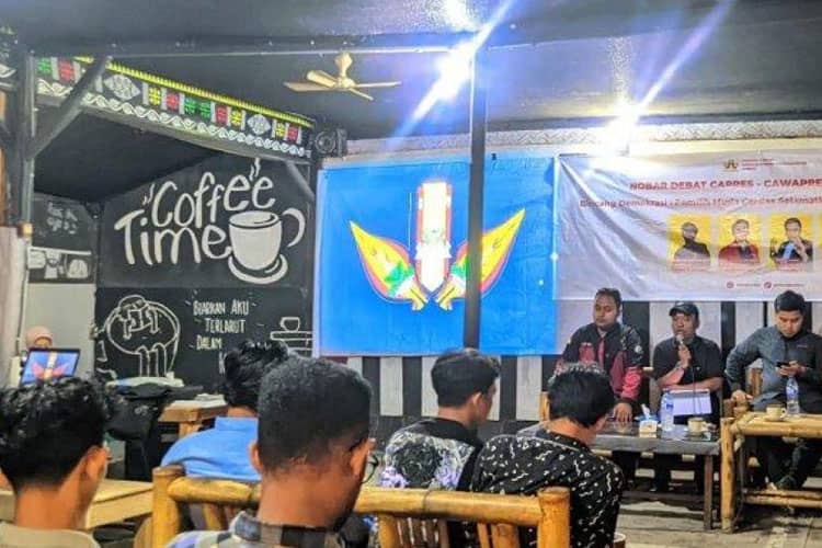 Nobar Debat Cawapres, IMM Jember Gelar Diskusi Demoralisasi Demokrasi