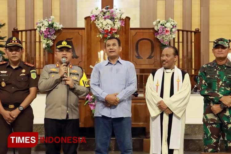 Pengamanan Perayaan Natal 2023 di Pacitan Berjalan Aman dan Sukses