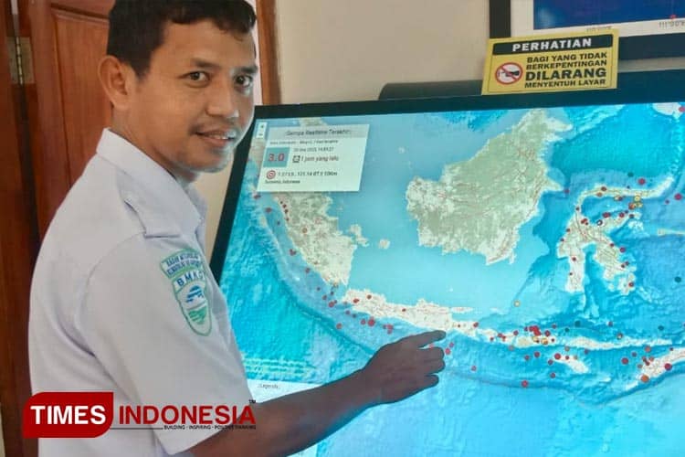 Gempa Bumi Terdeteksi BMKG Malang 5 Ribu Kali Selama 2023