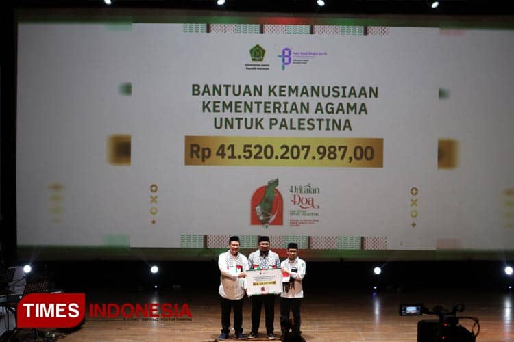 HAB ke-78, Kemenag Salurkan Bantuan untuk Palestina Rp44,8 M