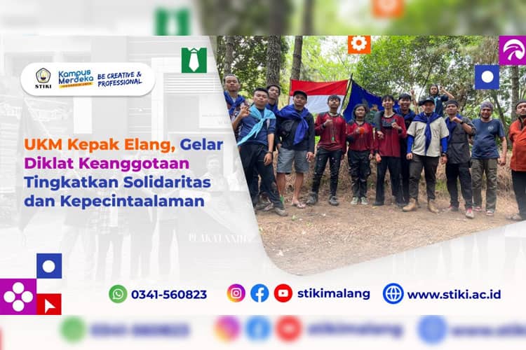 UKM Kepak Elang STIKI Malang Gelar Diklat Keanggotan Tingkatkan Solidaritas dan Kepecintaalaman