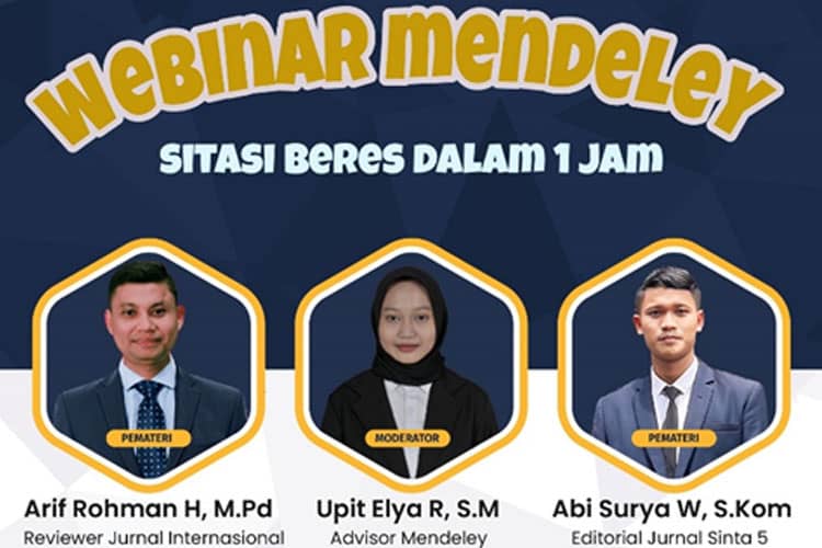 Webinar Nasional 'Sitasi Beres dalam 1 Jam' Sukses Menarik 835 Peserta