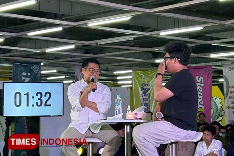 Slepet Imin di Surabaya, Cak Imin Janjikan Evaluasi Total Omnibus Law