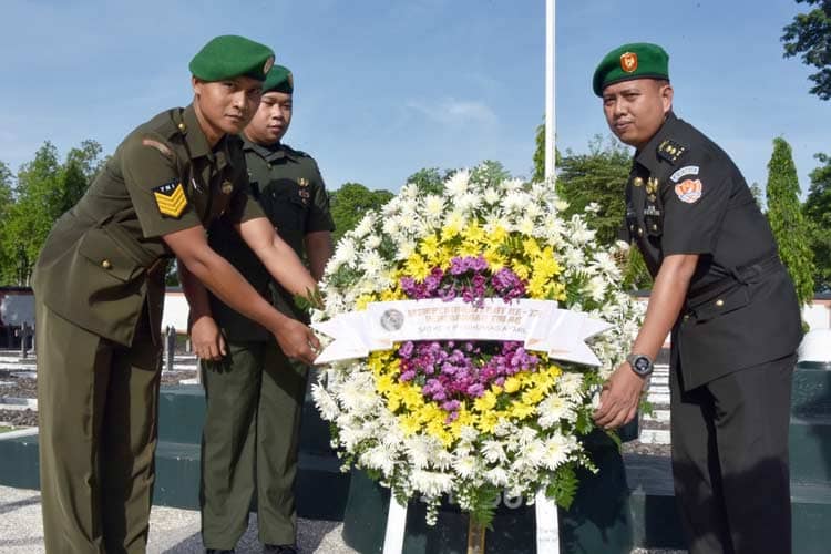 Begini Rangkaian Peringatan HUT ke-73 Penerangan TNI AD di Akademi Militer 