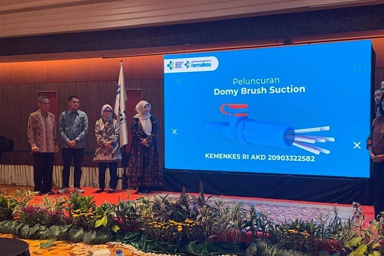 Melihat Domy Brush Suction, Karya Inovasi Dosen FK UB Diluncurkan oleh Dirjen Falmakes Kemenkes RI