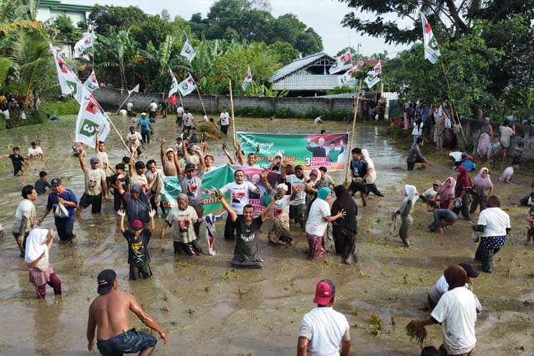 Kemeriahan "Begasap" Bersama Relawan Ganjar-Mahfud di Lombok Timur