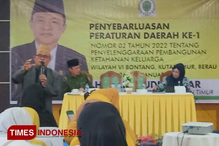 Kaharudin Jafar Maksimalkan Ketahanan Keluarga dengan Perda No 2 Tahun 2022 di Kota Bontang