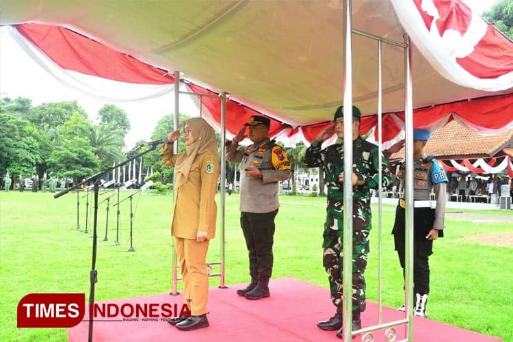 11.942 Personel Siaga 24 Jam Non Stop, Pastikan Pemilu di Banyuwangi Lancar