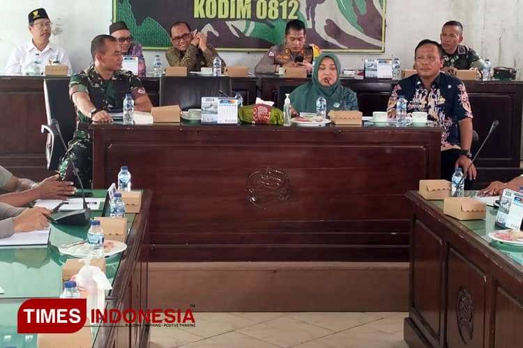Dandim 0812 Lamongan Pimpin Rakor Kesiapan TMMD ke-119