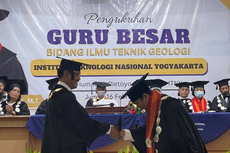 Lagi, Dosen ITNY Sandang Gelar Profesor Bidang Ilmu Teknik Geologi