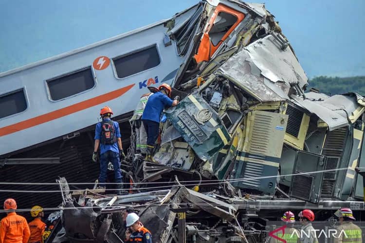 INFO GRAFIK: Hasil Investigasi Kecelakaan Kereta Api oleh KNKT