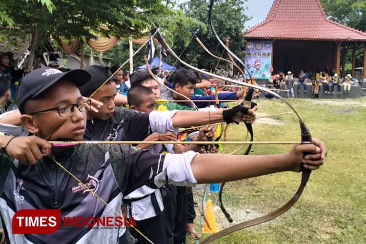 Perdana, Ratusan Atlet Ikuti Turnamen Panahan Skala Nasional di Wagos Gresik