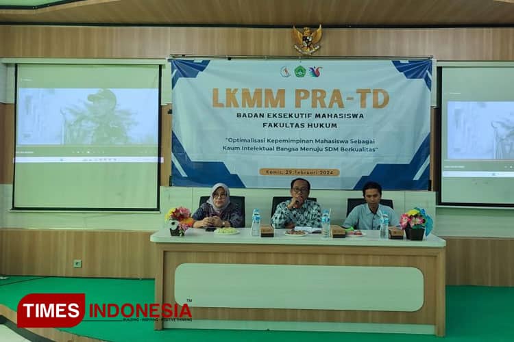 Tanamkan Jiwa Kepemimpinan, Fakultas Hukum Unisla Gembleng Mahasiswa melalui LKKM TD
