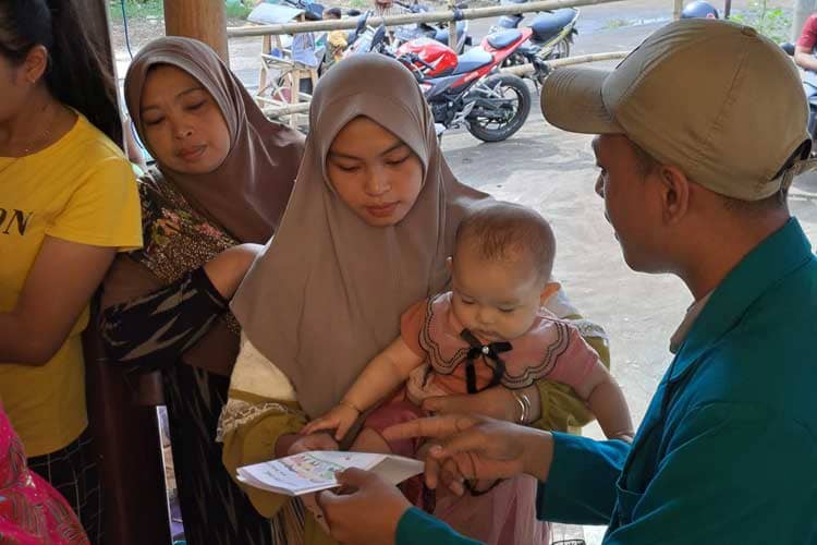 Mahasiswa KSMT Unisma Malang Berikan Edukasi Pencegahan Stunting
