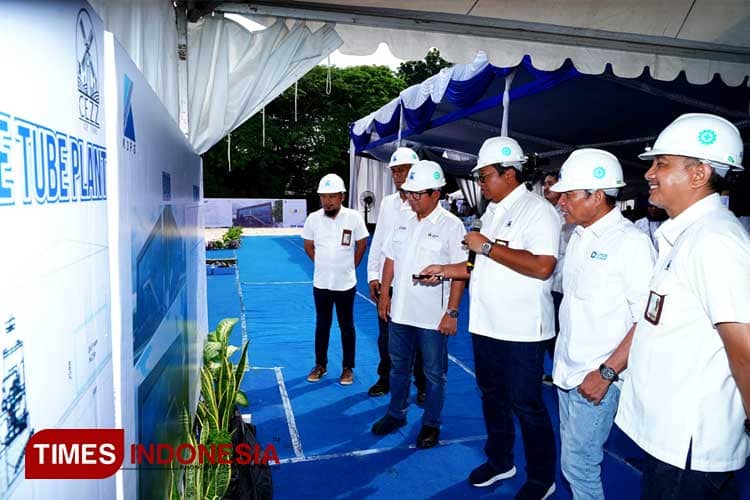 Pabrik Es Batu Kristal Kapasitas Besar Dibangun di Gresik