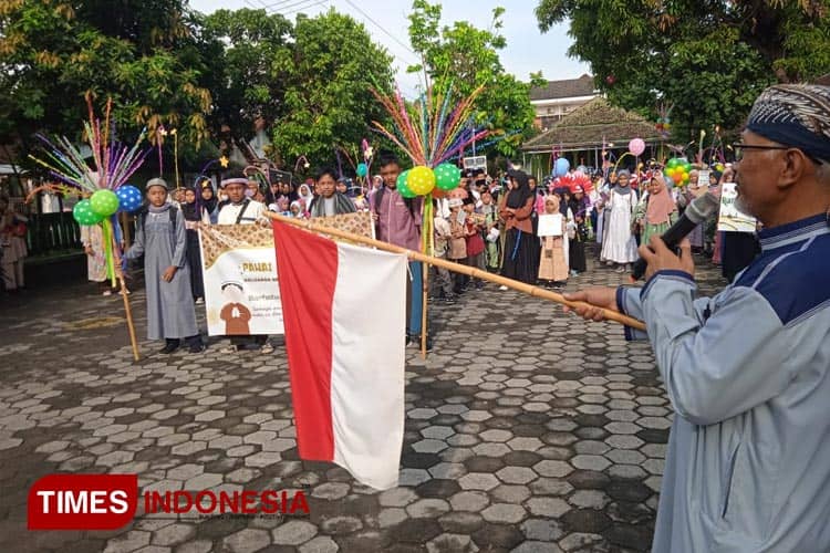 Sambut Ramadan 1445 H, Ratusan Siswa SD di Sleman Gelar Pawai