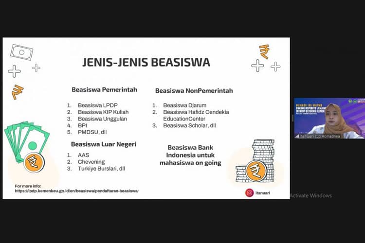 Bincang Inspiratif Jenjang Karir Ekonomi Bersama Alumni FEB UNIPMA