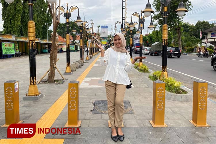 Trotoar Jalan Gus Dur Kini Bernuansa Malioboro, Cocok untuk Ngabuburit