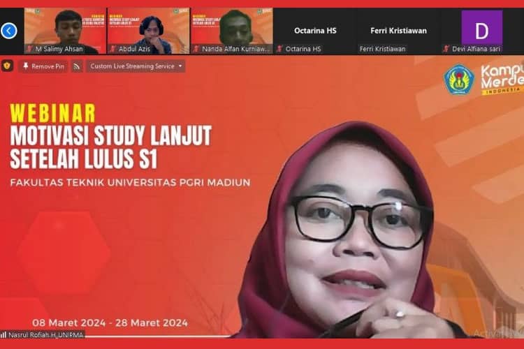 Motivasi Alumni untuk Studi Lanjut, IKA UNIPMA Selenggarakan Webinar