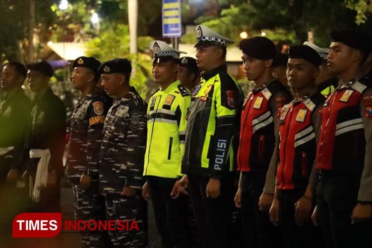 Ratusan Personel Gabungan Dikerahkan Amankan Rontek Gugah Sahurdi Pacitan