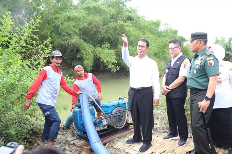 Menteri Pertanian RI Minta Gerakan Pompanisasi di Bojonegoro Dilakukan Maksimal