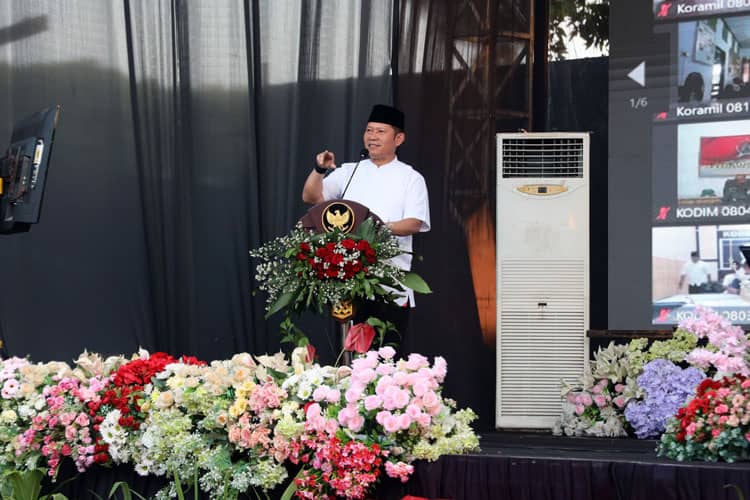 Pangdam V/Brawijaya Ajak Prajurit Yonif 511/DY Blitar Terlibat Aktif dalam Program Kasad dan Jaga Netralitas TNI